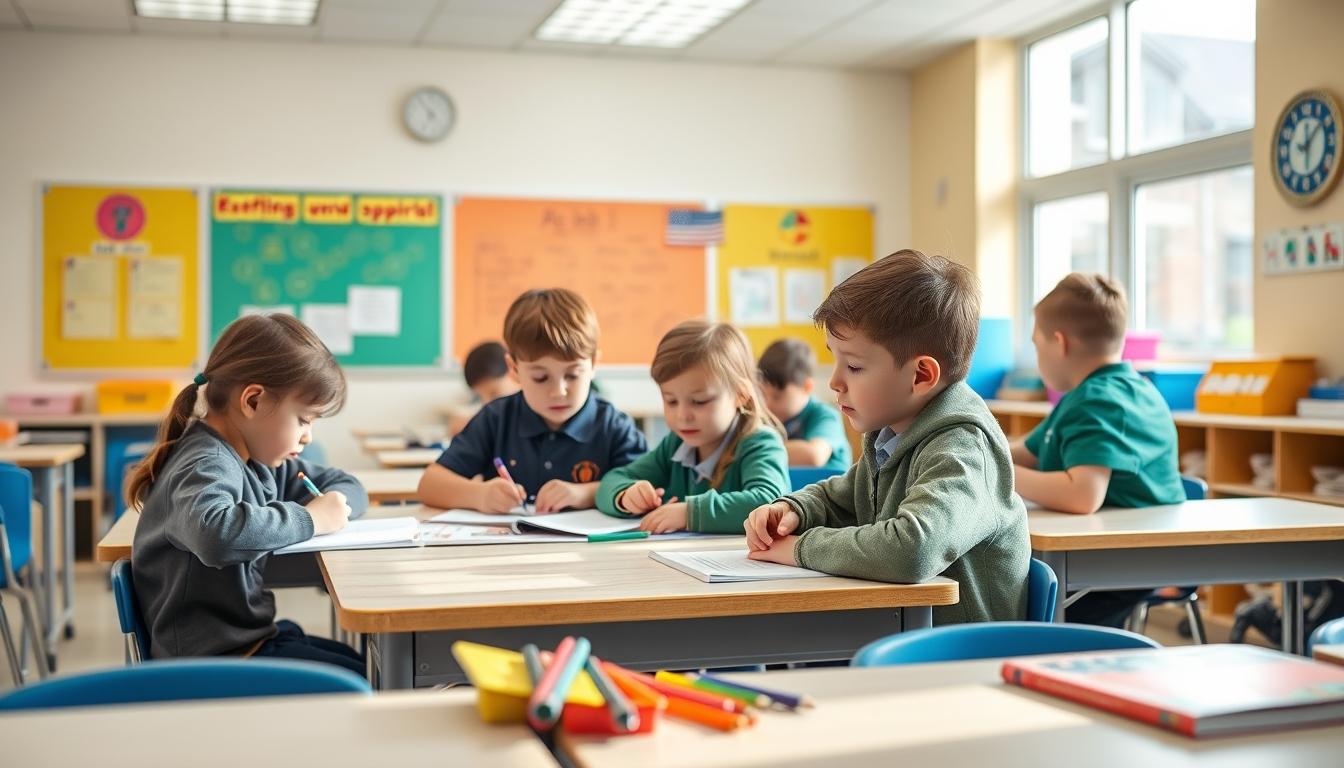 Students collaborating in study space